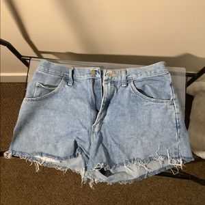 Wrangler jean shorts